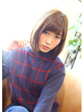 ミリム 栄矢場町店(MIRiM) 【MUSE】ナチュラルストレートボブby森下