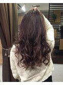 クラシカルな暗美髪＠毛先ミックスカール