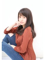 デュークラソル(du:c LASOL)&nbsp;「ダークグレージュ」×ツヤ髪　　　　　　ｂｙ　元武