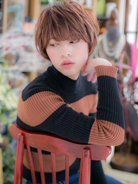 カバーヘア ブリス 川口(COVER HAIR bliss) *+COVER HAIR+*…スポンテニアス★アシンメトリーショートa