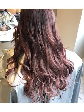 ワット 新宿店 【W-ワット-新宿店 担当田辺貴裕】＊モテピンク☆グラデロング＊