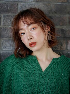 ブロッサム 若葉店(Blossom) 外国人風アンニュイボブ20代30代40代