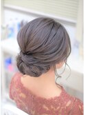 大人シンプルルーズアップ