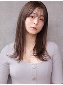外ハネロングスタイル