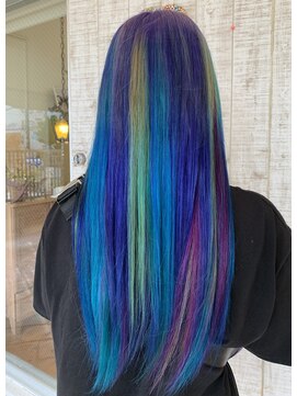 クラナ(clana) 派手髪　ギャラクシーカラー