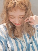 ディッセンバー 渋谷(December)&nbsp;『December』ミルクティーベージュ×伸ばしかけヘア