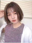 【HONEY渋谷】イメチェン×切りっぱなしボブ（徳永　りえこ）