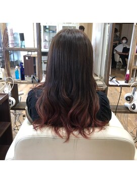 マヤ 竜王店(MYA) グラデーションヘアー