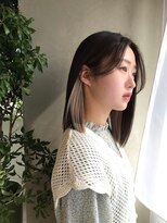 シセイ 青山(SHISEI)&nbsp;インナーカラー/ぱつっとカット/ケアブリーチ