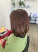 艶色 ミディアムボブ