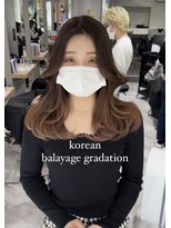 レディアル 大宮(REDEAL ope.)&nbsp;バレイヤージュ韓国ヘアヨシンモリ