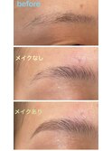 眉毛パーマ