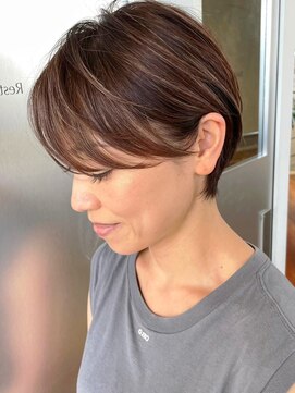 ジルブラン 国分寺(JIL BLAN) 大人ショートヘア/ハイライトカラー/イルミナカラー[国分寺]