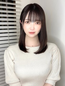 ダルシット(dulcet★★★) 【★★★】大人かわいい小顔ミディ/OL20代30代/ショコラブラウン