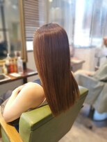 ネウィ 八王子(newi)&nbsp;上品酸性ストレート大人可愛い20代30代40代小顔ミディアムロング