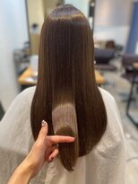 カルフール 草加本店(Carrefour) 髪質改善/オージュアTR/カラー/ナチュラルブラウン/ツヤ髪