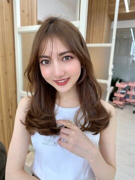 アフロートリノ(AFLOAT Leino) 似合わせ顔まわり ワンカールヘア レイヤーカット 韓国ヘア