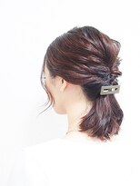 ハウスアンドヘアーワークス(House&Hair works)&nbsp;短めショートボブアレンジ20代30代40代藤沢