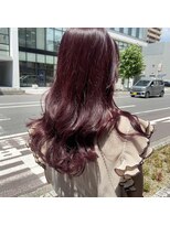 クルー(Clue) #ブラウンピンク#髪質改善#ロングヘア