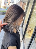 エスト 小倉(est)&nbsp;イヤリングカラー/インナーカラー/ホワイト/グレージュ/ボブ