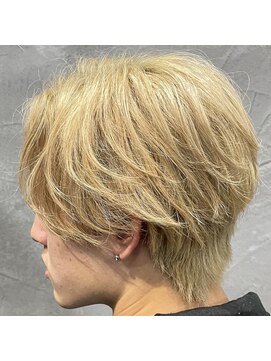 レーヴ(reve) 【メンズ】ブロンドセンターパート