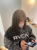 ゴカン(Gokan)&nbsp;アンブレラカラー×シルバー／shiho