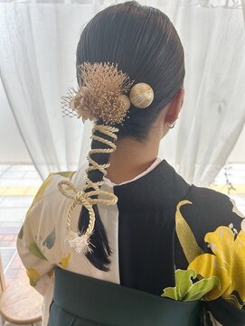 卒業式ヘアセット