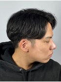 ニュアンスセンターパートパーマ