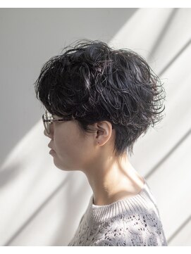 ルプラ ガーデン(le-pla garden) マッシュショート#パーマ#耳掛けショート#くびれショート#ボブ