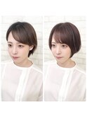 30代40代オススメショートボブ
