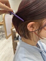 アドラーブル ココロ 新潟(adorable CoCoLo)&nbsp;20代30代40代くびれヘア似合わせカット白髪ぼかしアースカラー