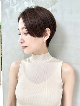 ビュートリアム 南青山(BEAUTRIUM) ハンサムショート/前髪なしショート/ショートヘア/30代40代50代