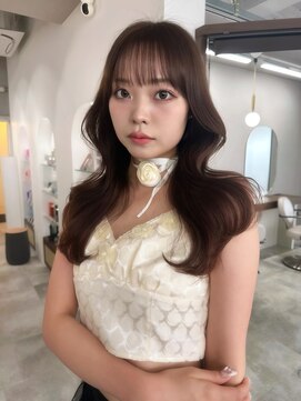 ボタン ハカタ(VOTAN hakata) 【博多美容室/坂本早苗】韓国ヘア×ぱっつん前髪