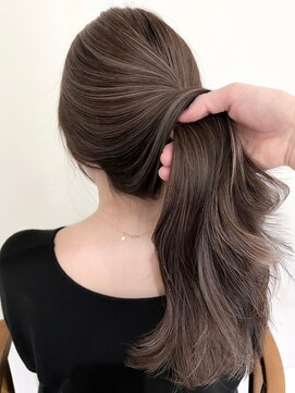 ゴカン バイ ジル ブラン 名古屋(Gokan by JIL BLAN) ハイライトバレイヤージュダブルカラーショートカット30代40代