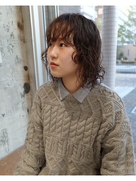 ウェウェ(wewe) レイヤーボブパーマ