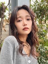 ビームズ トータルビューティー 西中島店(Bee ms Total Beauty)&nbsp;ゆるふわロングベージュカラーブリーチしない透明感カラー