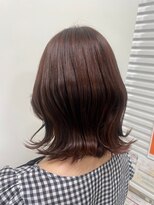 アオアクア バイ グルグル 小岩店(ao akua by GULGUL) 小岩/レイヤーカット/ダブルカラー/ブリーチなしカラー/顔周り