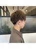 【山田指名】カット＋男性限定スパ＋眉カット￥8500