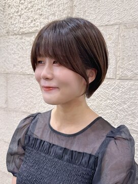 ハピネス 河原町店(Happiness) 顔まわりカット ショート 小顔カット 京都美容室 進詩織