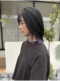 pale blue × inner color
