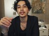 【SATOSHI指名】カラー+ケアブリーチ+トリートメント　￥20000