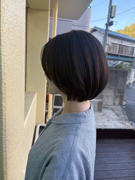 ソルチュナ 衣笠(SOLTUNA) ショートから伸ばして作るボブ 【ソルチュナ 衣笠】かせ谷