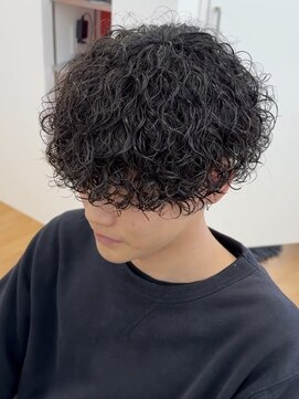 ビカム 名駅(become) 【プードルパーマ】メンズマッシュ刈り上げスパイラルツイスト