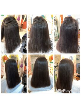 ハロー  三軒茶屋(hair Hello) セミロングストレート