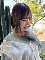 ミニマス(minimus) ミニボブ × 透明感ベージュ