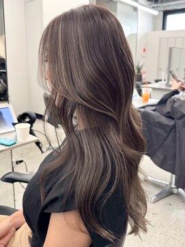 ゴカン バイ ジル ブラン 名古屋(Gokan by JIL BLAN) ハイライトバレイヤージュダブルカラーショートカット30代40代