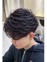 アイトーキョープラスシー 横浜(AI TOKYO+Sea) MEN’S横浜/センターパート/フェザーパーマ/毛流れパーマ/高島町
