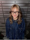 外人風グレージュ