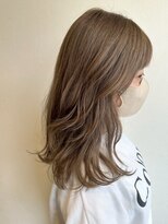 エール 生駒(aile Total Beauty Salon)&nbsp;ミルクティーベージュ×韓国レイヤー