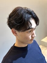 ブルニール 中崎町(BLEUNIR) フェザーパーマ/フェザーショート